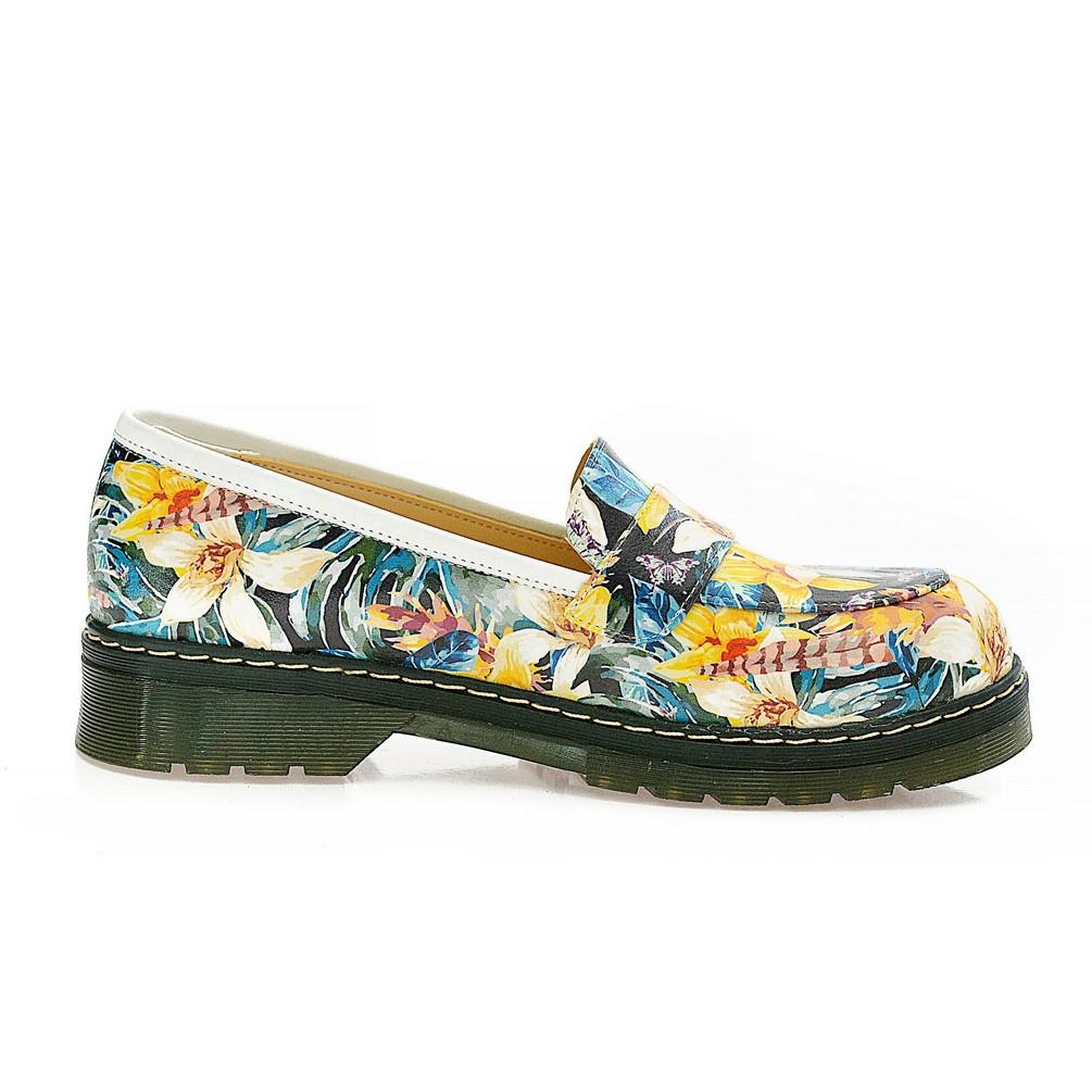 Flowers Oxford Shoes NMOX102 (770212790368)