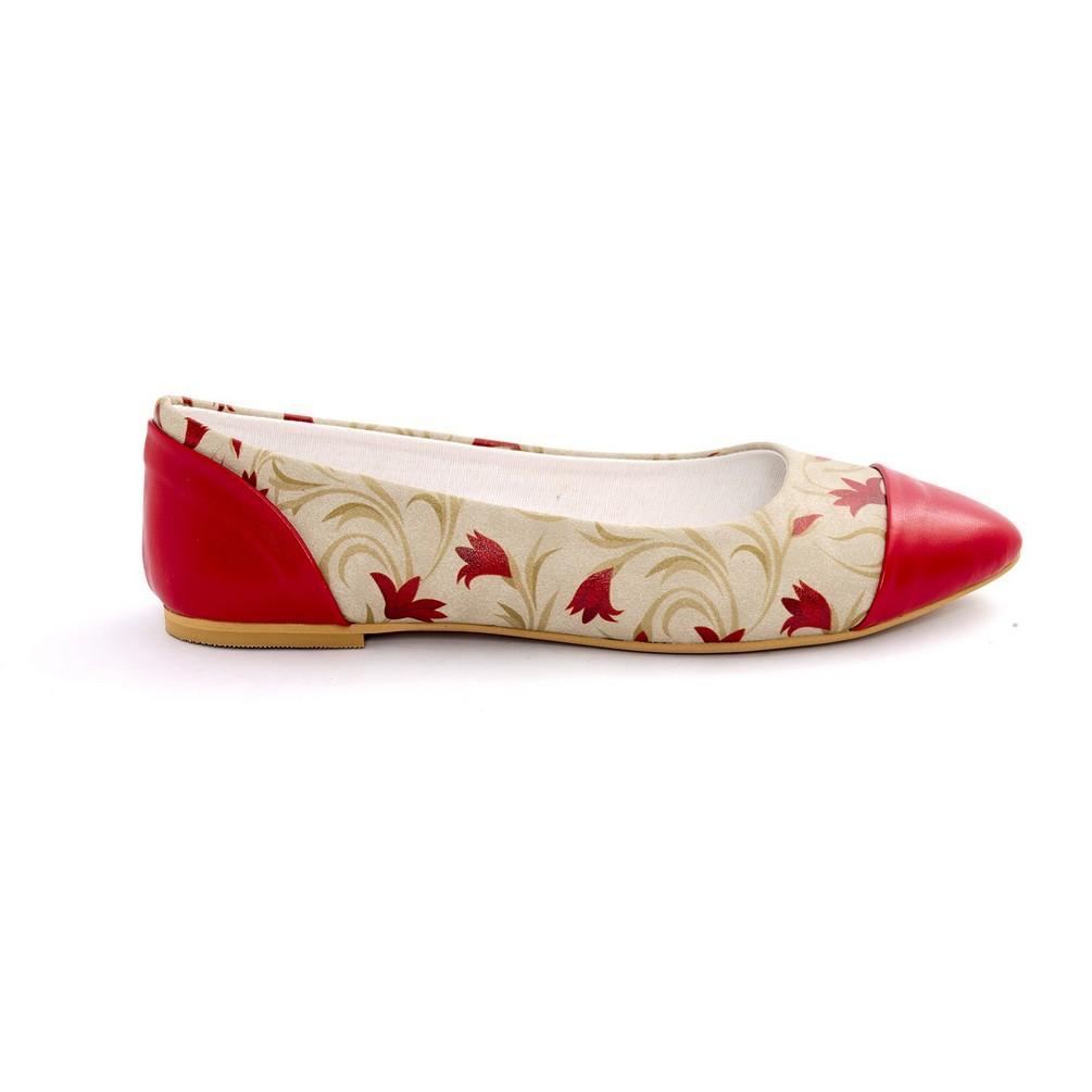 Rose Ballerinas Shoes NMS101 (770212954208)