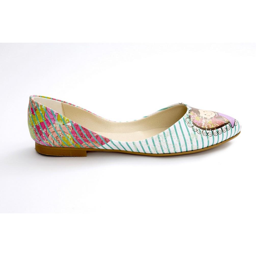 Cute Girl Ballerinas Shoes NSS357 (770221703264)