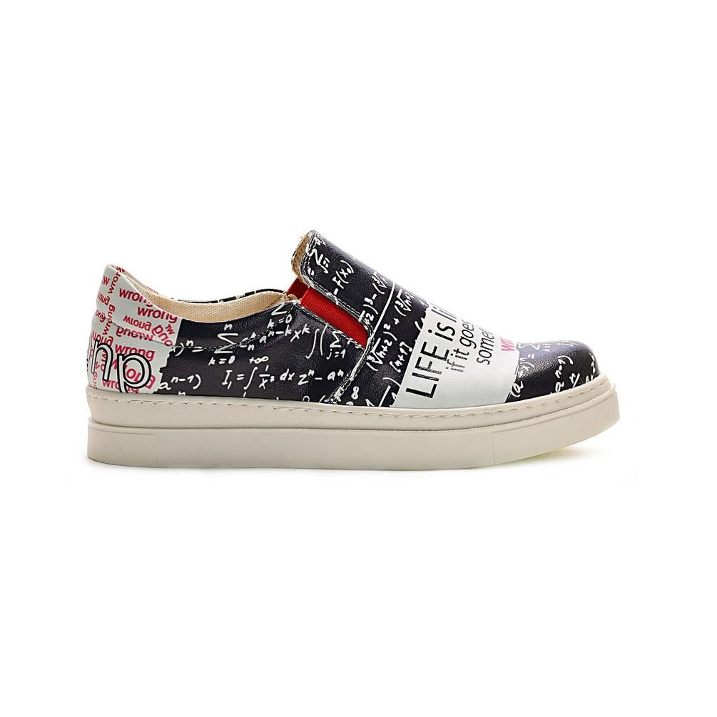 Life is Like Math Sneaker Shoes NVN112 (770216689760)