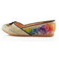 Flamboyant Elephant Ballerinas Shoes OMR7109 (2241842905184)