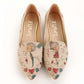 I Love You Ballerinas Shoes OMR7206 (506270842912)