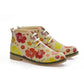 Flowers Ankle Boots PH201 (1421214941280)