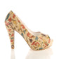 Colorful Heel Shoes PLT2040 (1405808279648)
