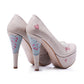 I Love You Heel Shoes PLT2057 (1405808935008)