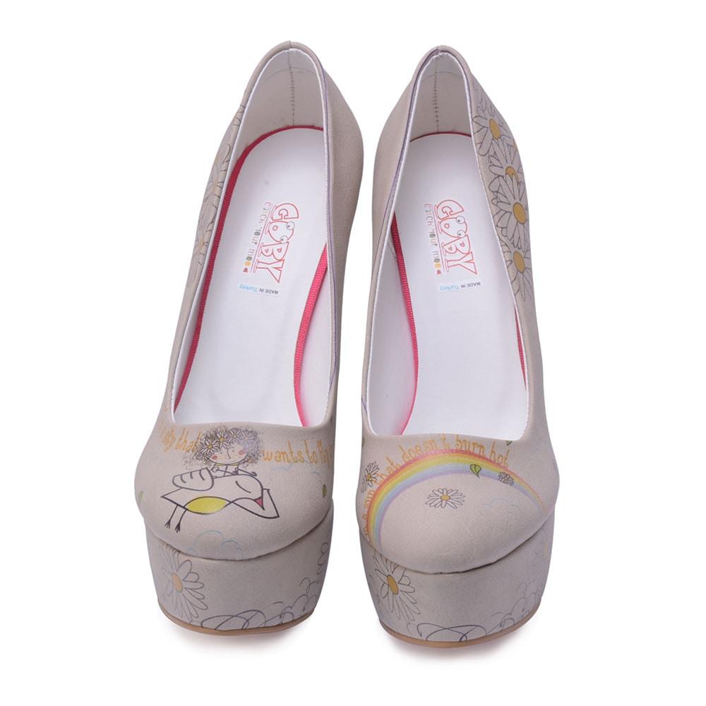 Daisies Heel Shoes PLT2058 (1405808967776)