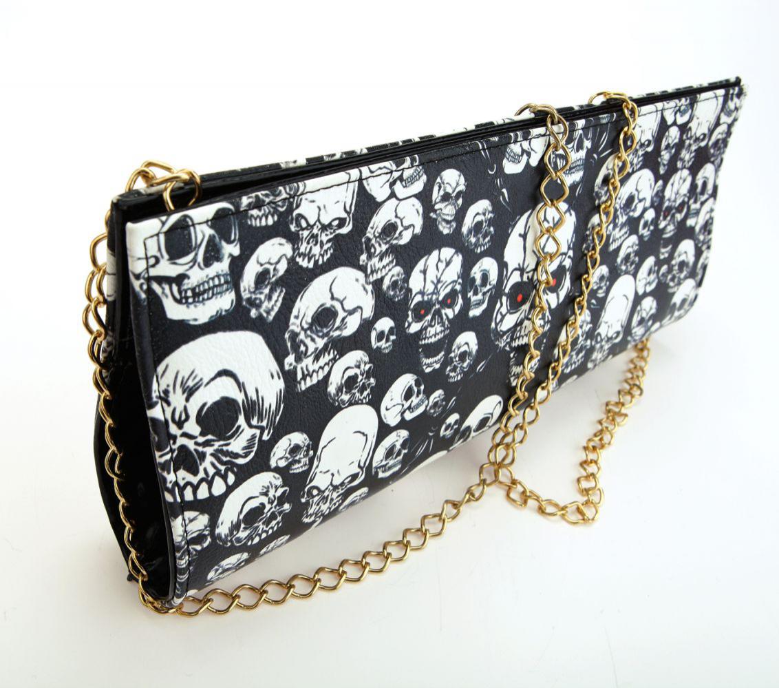 Skulls Hand Bags PRTFY1012