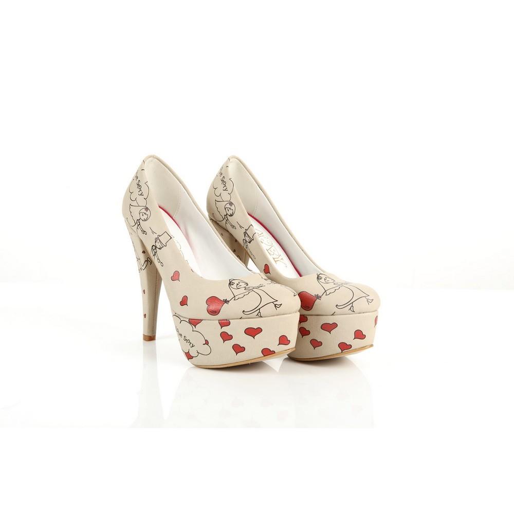 Love Story Heel Shoes PLT2004 (1421219627104)