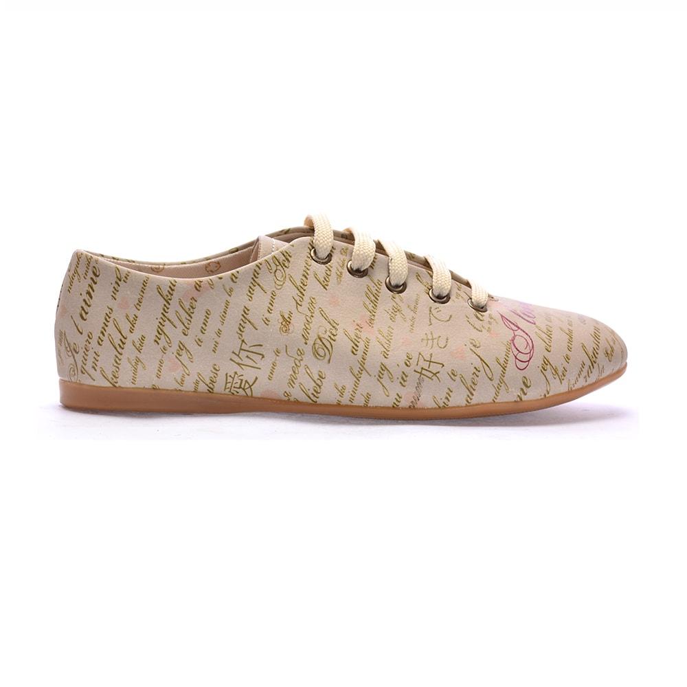 I Love You Ballerinas Shoes SLV002 (506272710688)