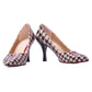 Plaid Heel Shoes STL3004 (1405813129312)