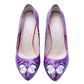 Purple Butterfly Heel Shoes STL4402 (506277396512)
