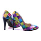 Colored Squares Heel Shoes STL4408 (1405813227616)
