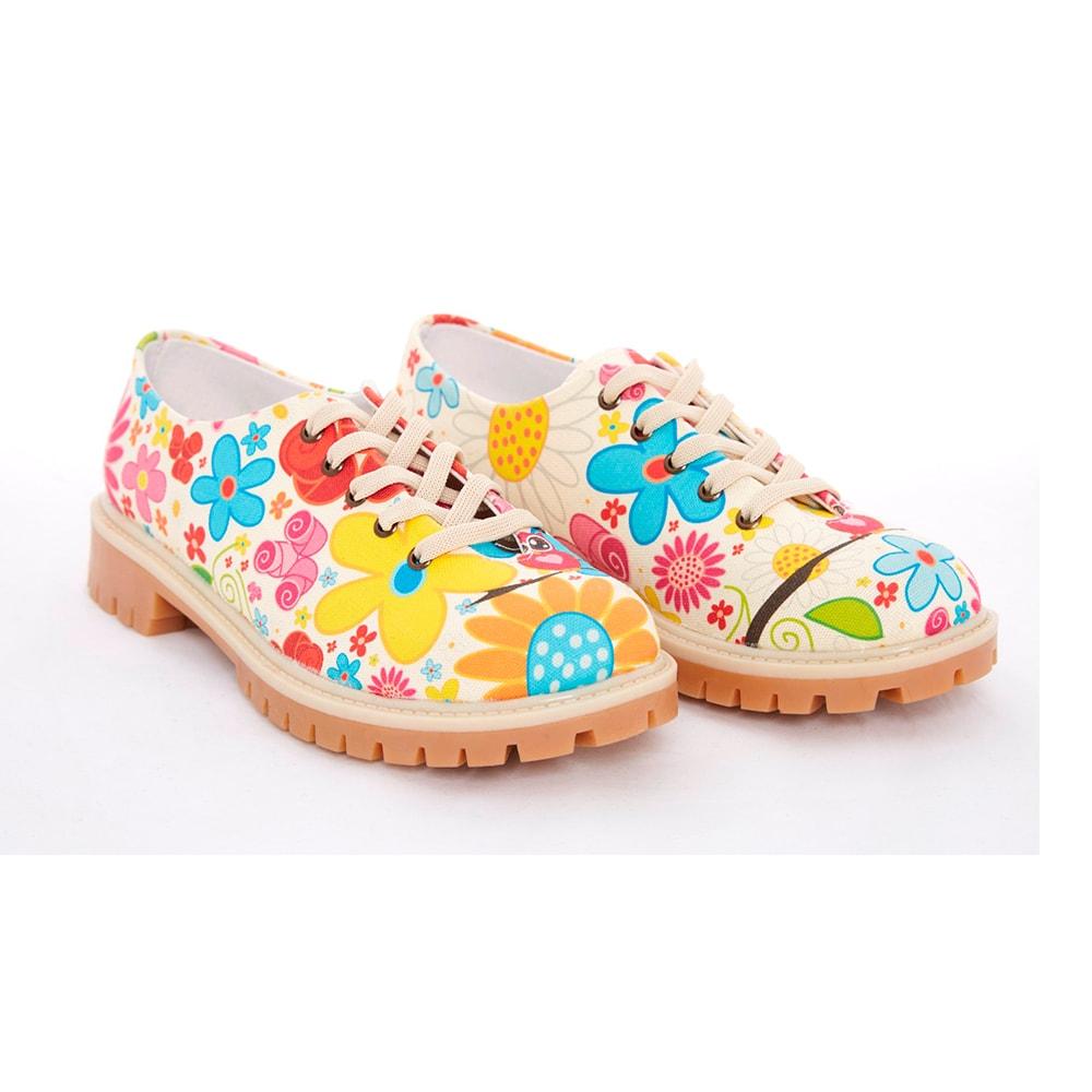 Flowers Oxford Shoes TMK5505 (1405816930400)