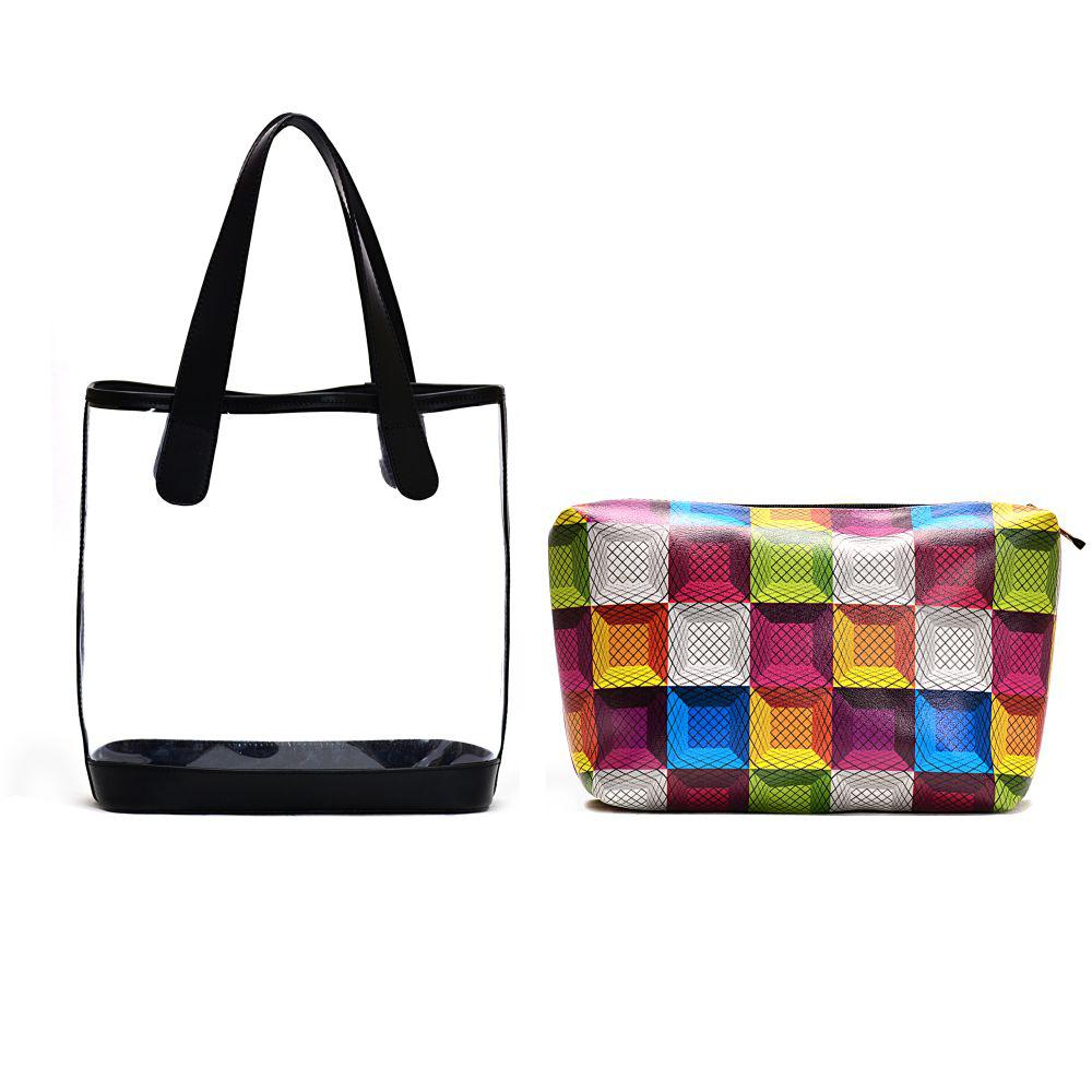 Colored Squares Hand Bags TRP903