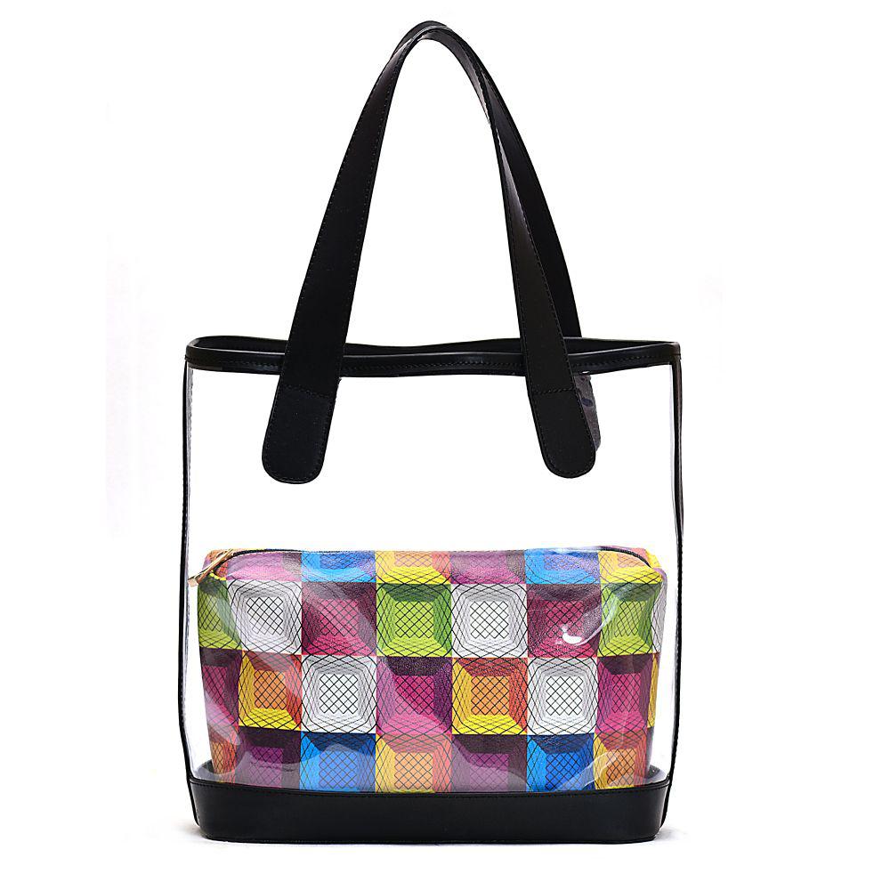 Colored Squares Hand Bags TRP903