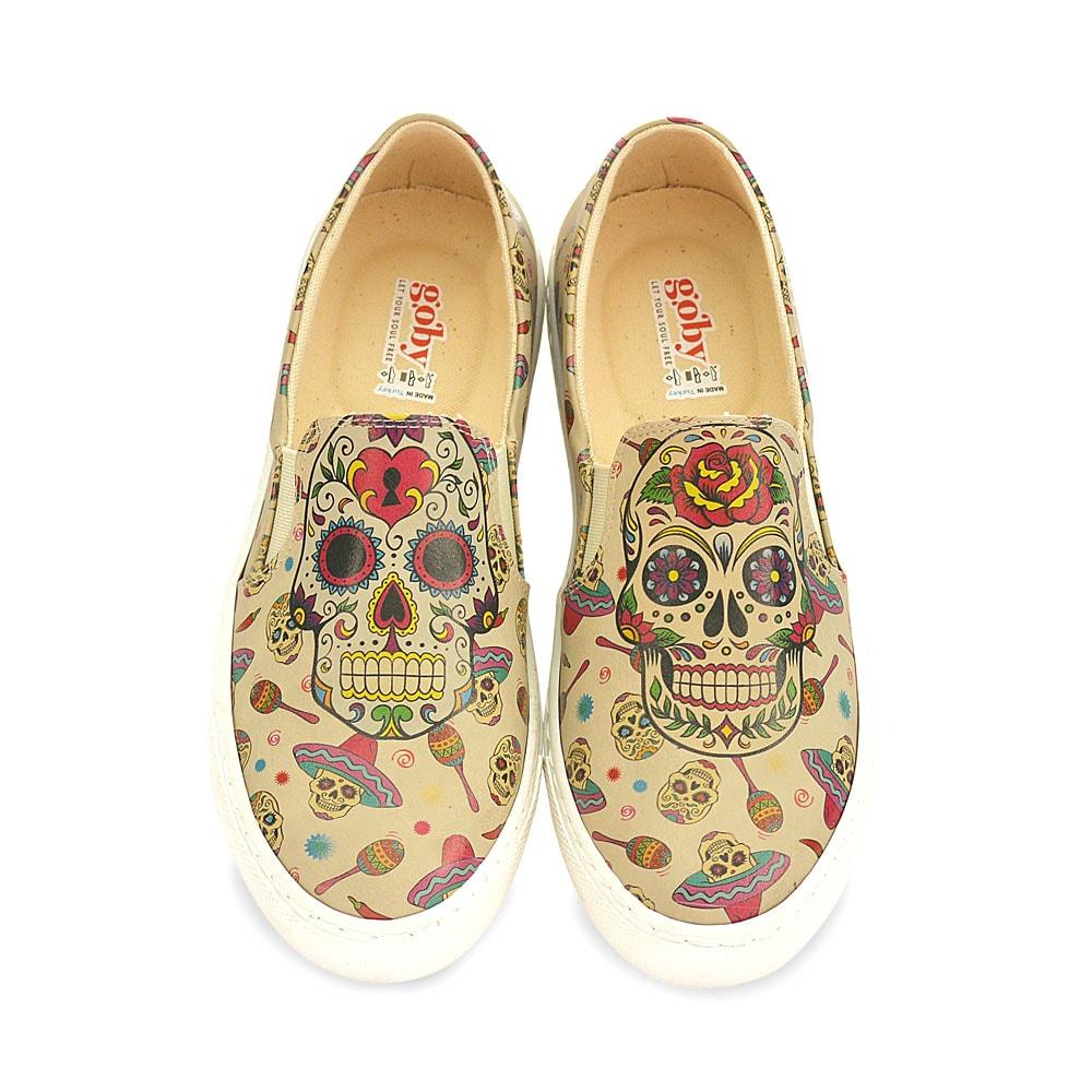 Skull Sneaker Shoes VN4005 (506278281248)