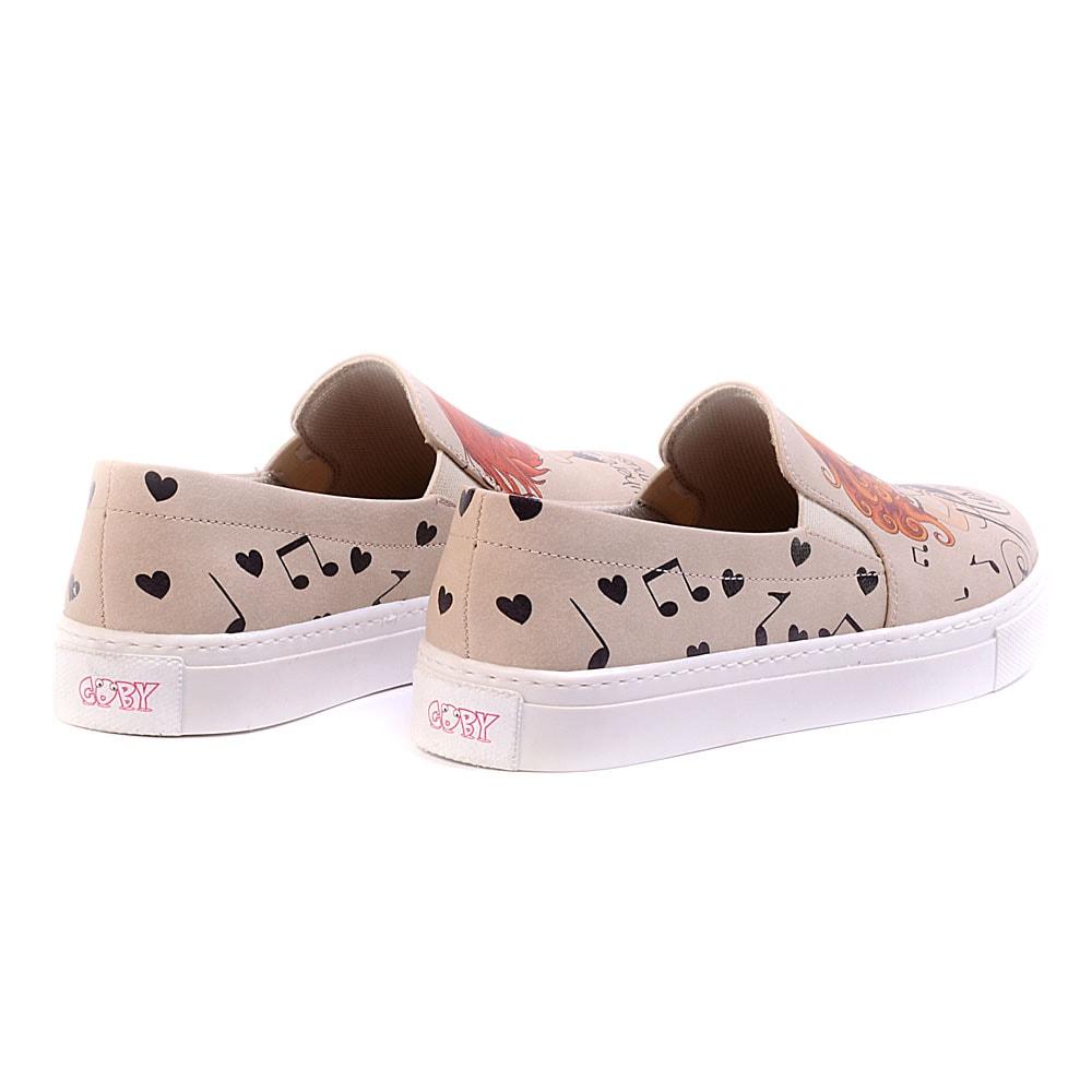 Violinist Girl Sneaker Shoes VN4023 (506279034912)