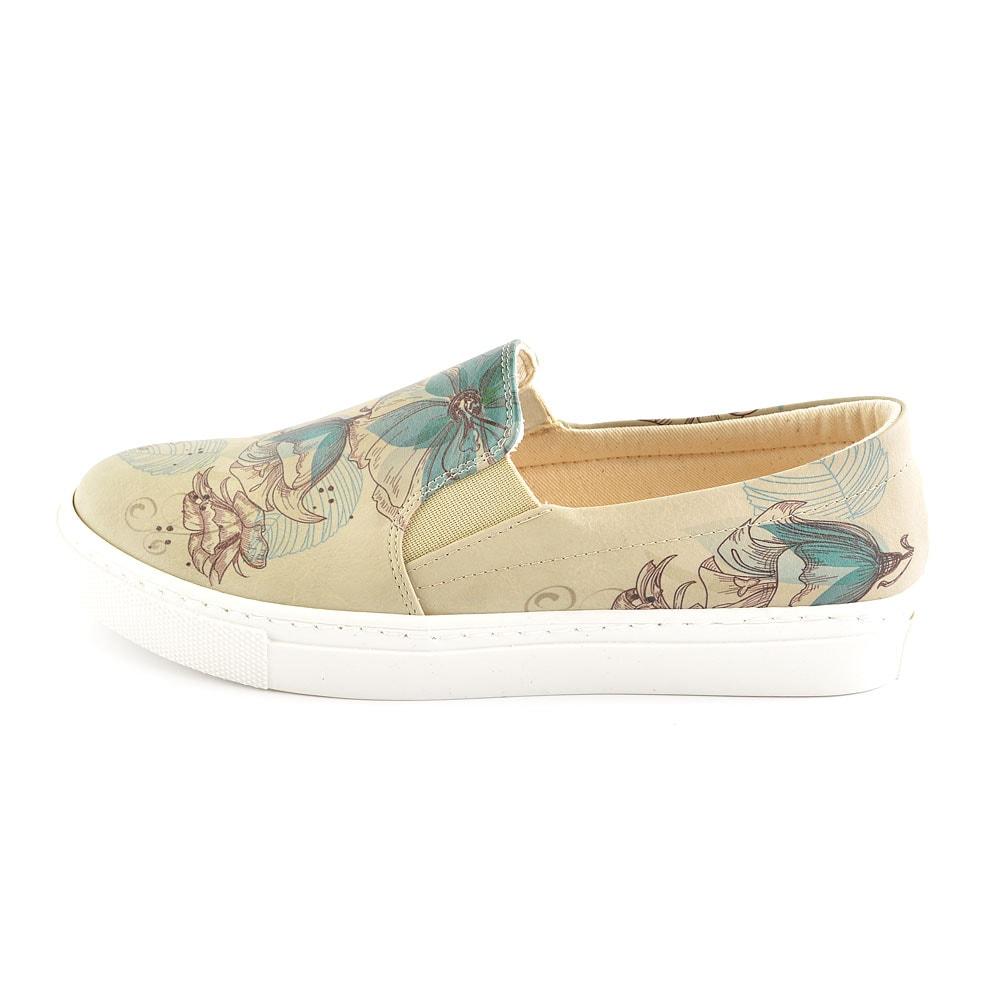 Flowers Sneakers Shoes VN4031 (506279297056)