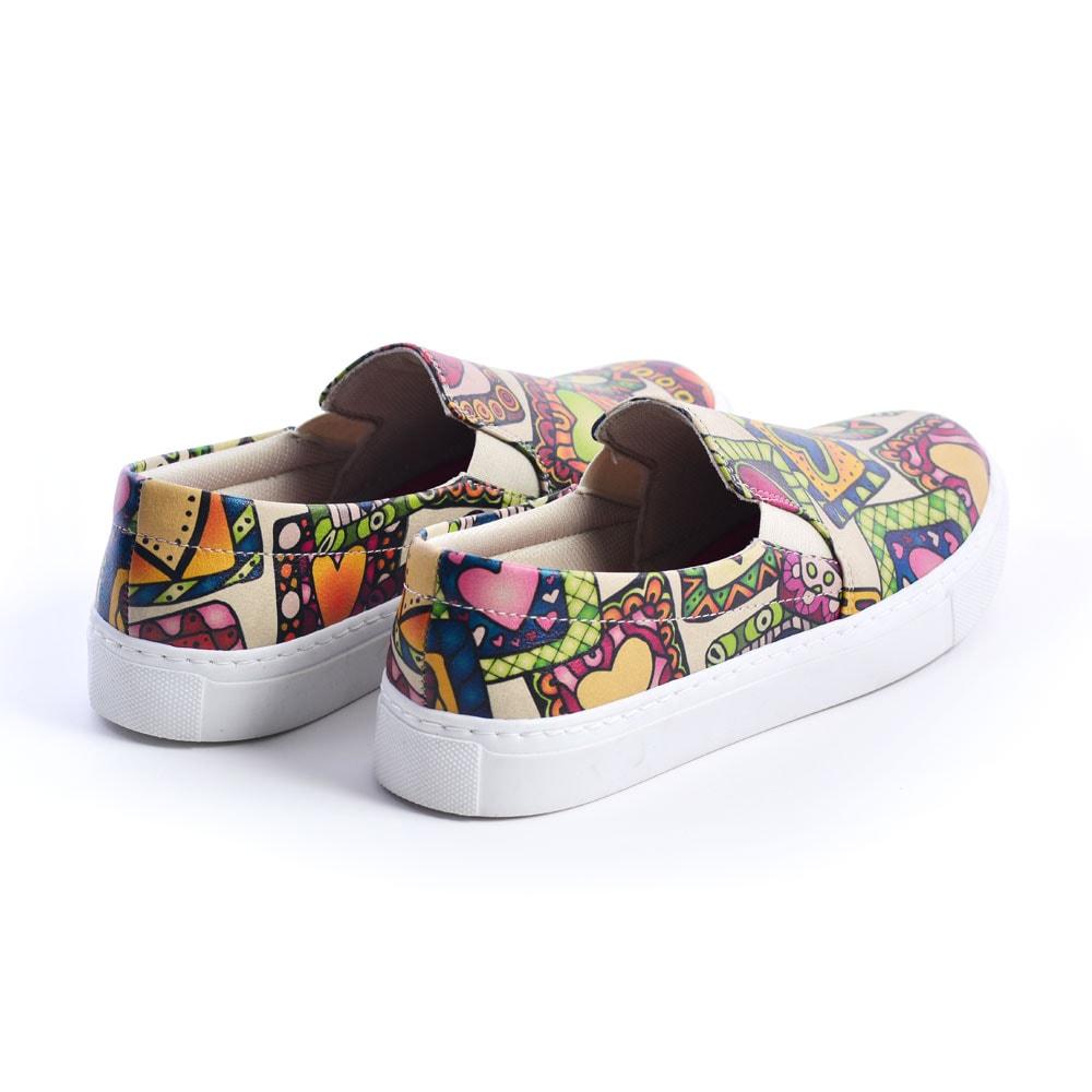 Hearts Sneaker Shoes VN4033 (1405817978976)