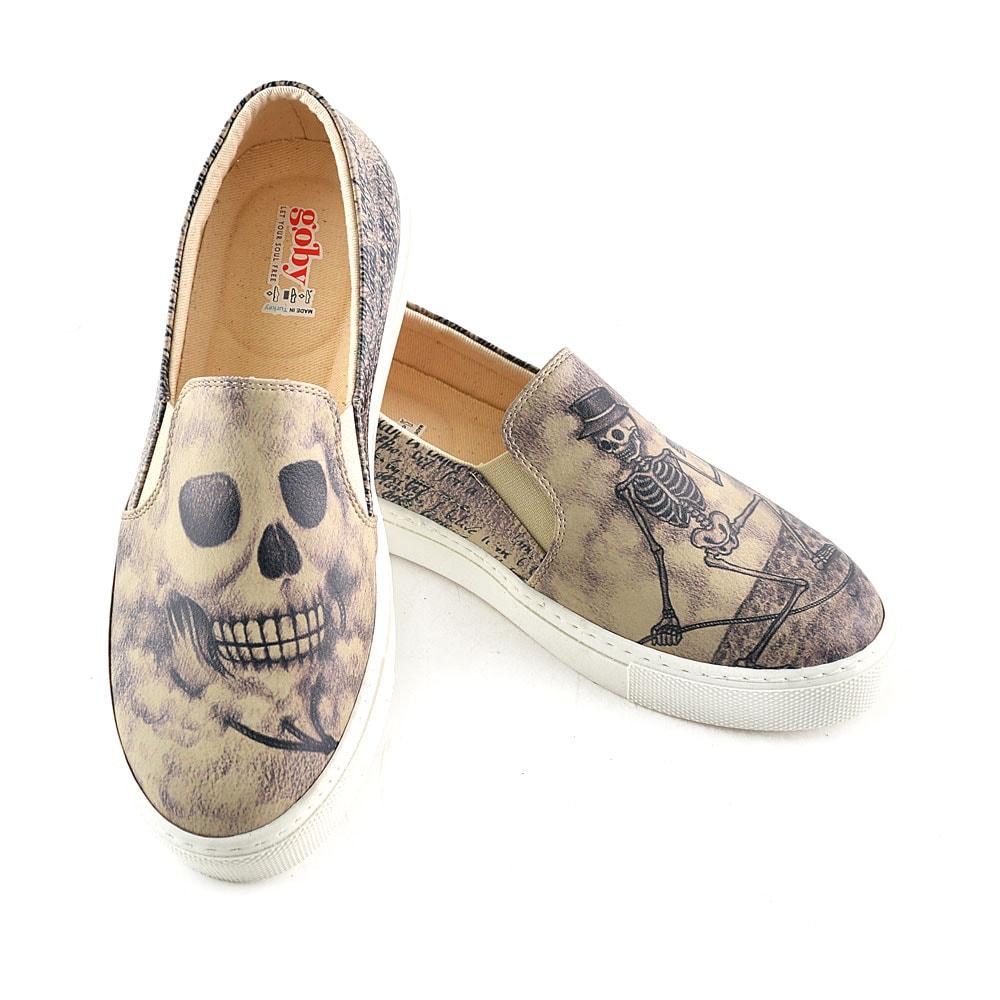 Handsome Skull Sneaker Shoes VN4043 (506279591968)