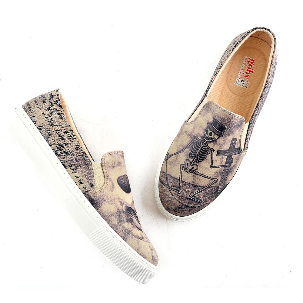 Handsome Skull Sneaker Shoes VN4043 (506279591968)