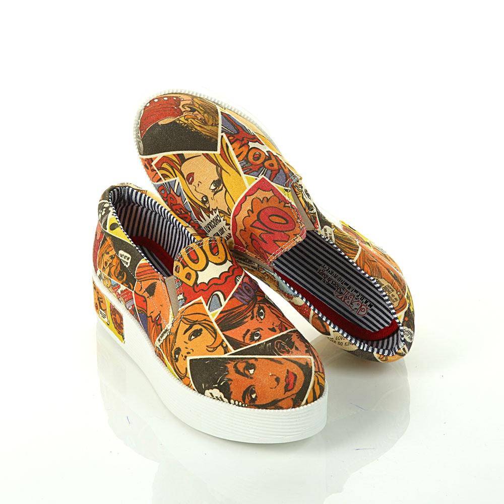 Pop Art Sneaker Shoes VN4303 (506280738848)