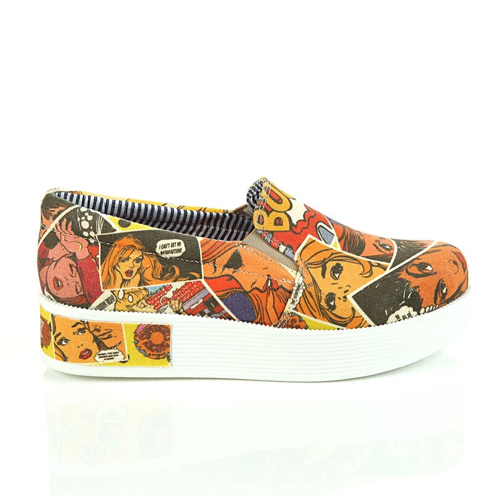 Pop Art Sneaker Shoes VN4303 (506280738848)