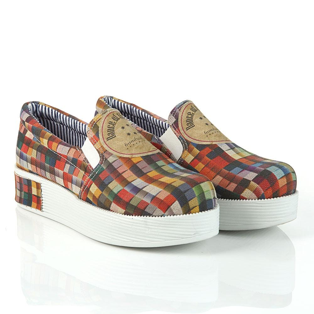 Dance of the Colors Sneaker Shoes VN4305 (506280804384)
