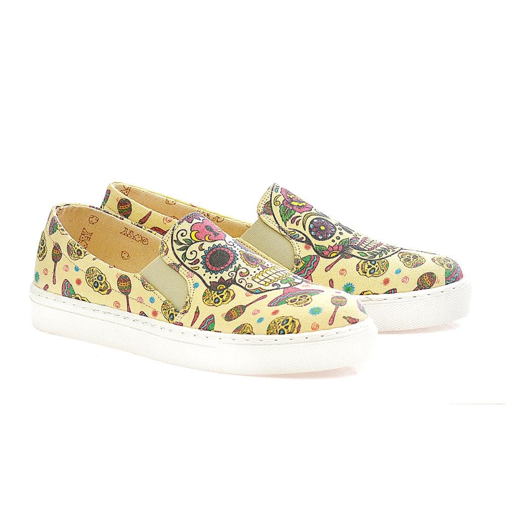 Skull Sneaker Shoes VN4406 (506281295904)