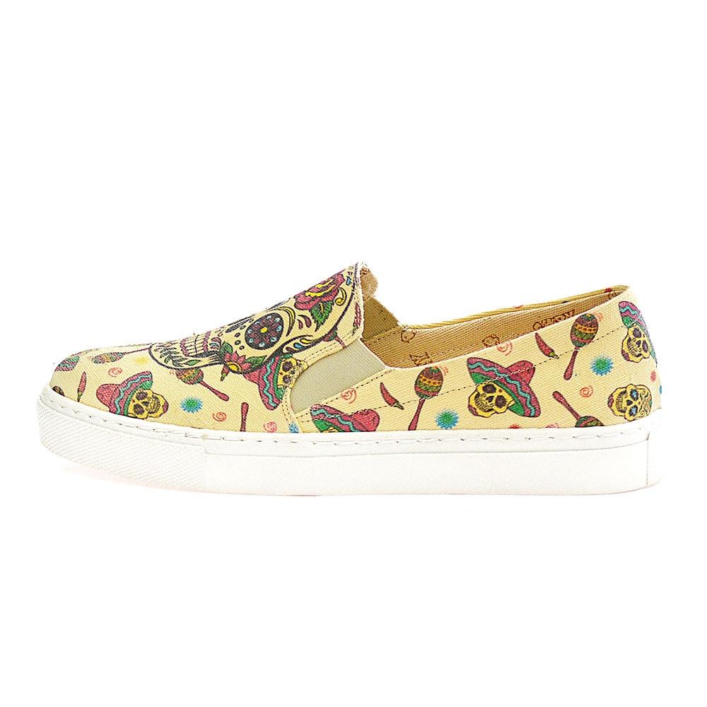 Skull Sneaker Shoes VN4406 (506281295904)