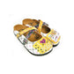 Yellow & White I Love Dogs Crisscross Clogs WCAL149 (737671118944)