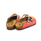 Pink & Orange Cat Crisscross Mule WCAL169 (774937215072)