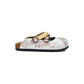 White & Pink Unicorn Clogs - WCAL3231