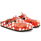 Red Polka Dot Bow Clogs WCAL328 (737670725728)