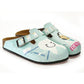 Light Blue Dentist Clogs WCAL329 (737670692960)