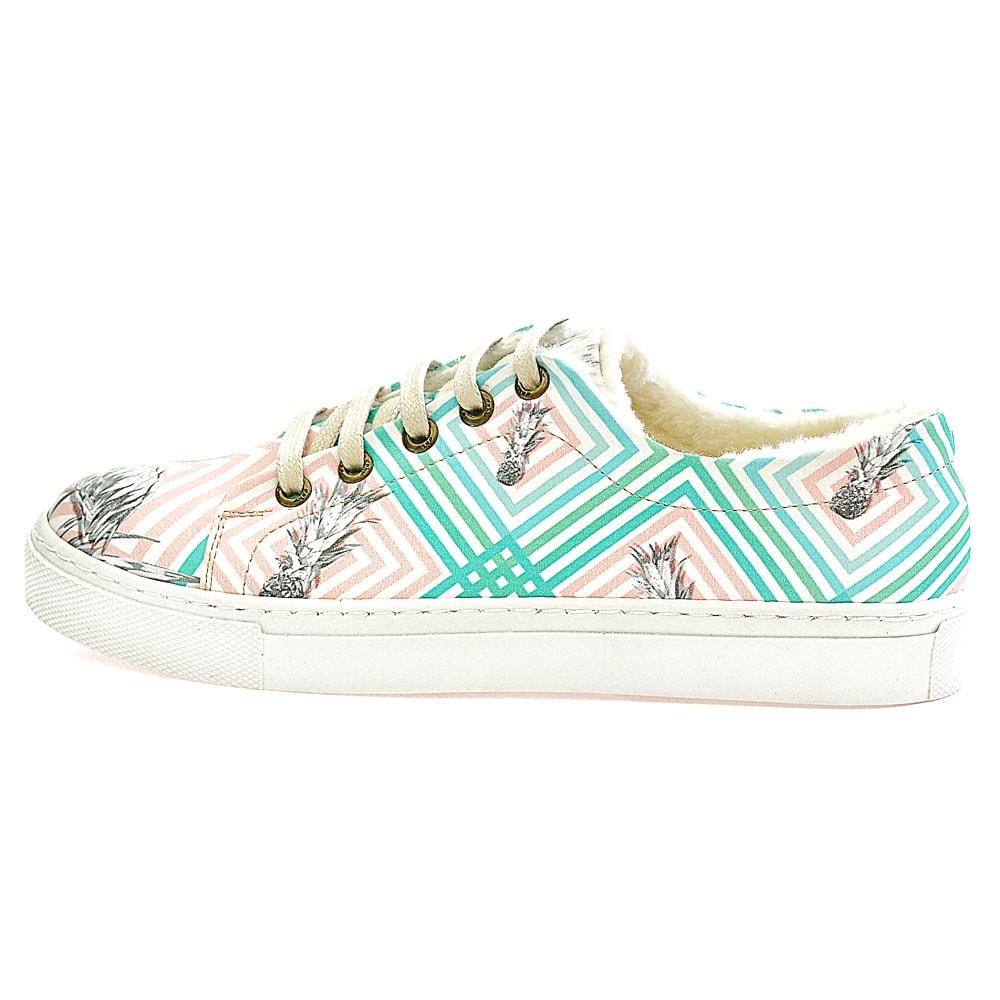 Pineapple Sneaker Shoes WSPR113 (1405822402656)