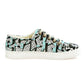 Black and Blue Pattern Sneaker Shoes WSPR114 (1405822533728)