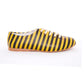 Black and Yellow Striped Ballerinas Shoes SLV073 (506275135520)