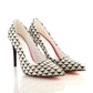 Pattern Heel Shoes STL4006 (506276511776)