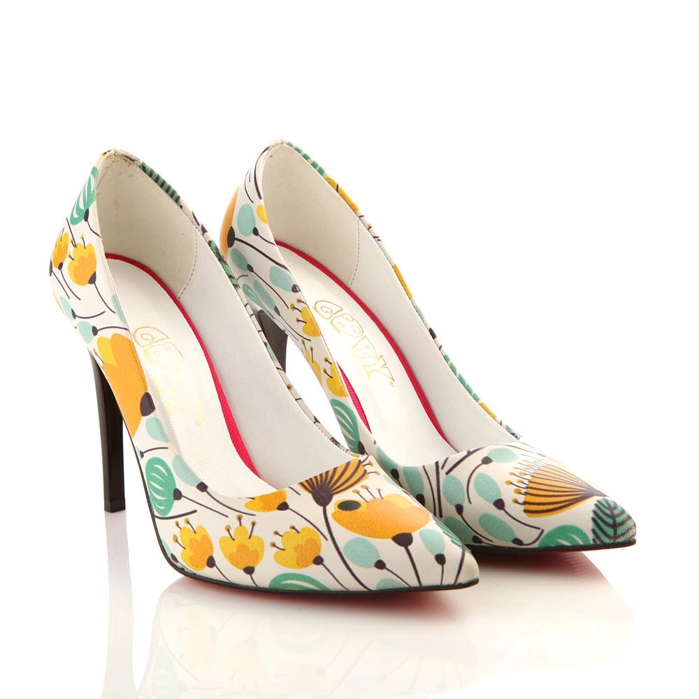 Flowers Heel Shoes STL4007 (506276577312)