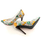 Flowers Heel Shoes STL4007 (506276577312)