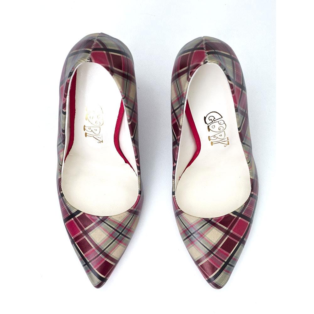 Colored Squares Heel Shoes STL4015 (506276839456)