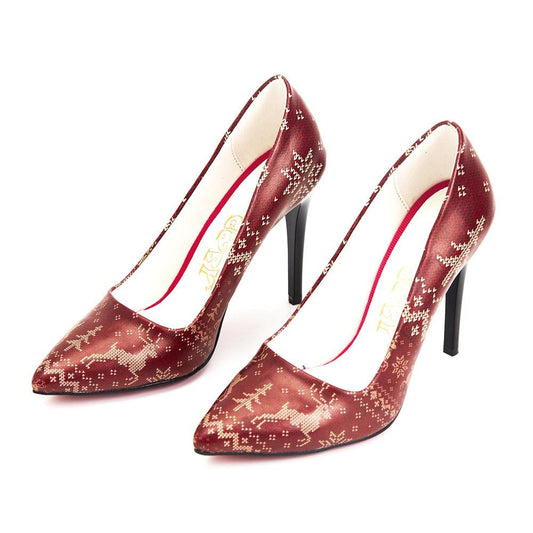 Christmas Heel Shoes STL4017 (506276904992)