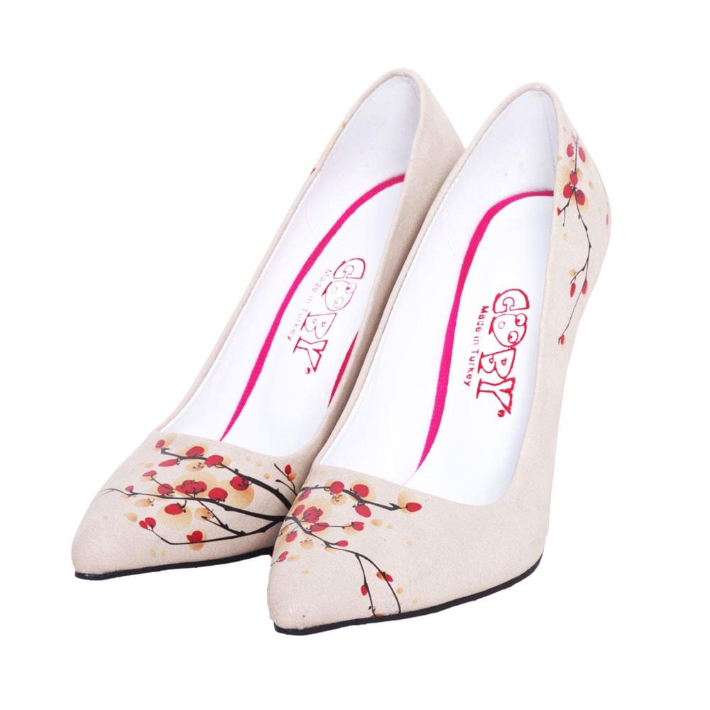 Cherry Blossom Heel Shoes STL4021 (506276970528)